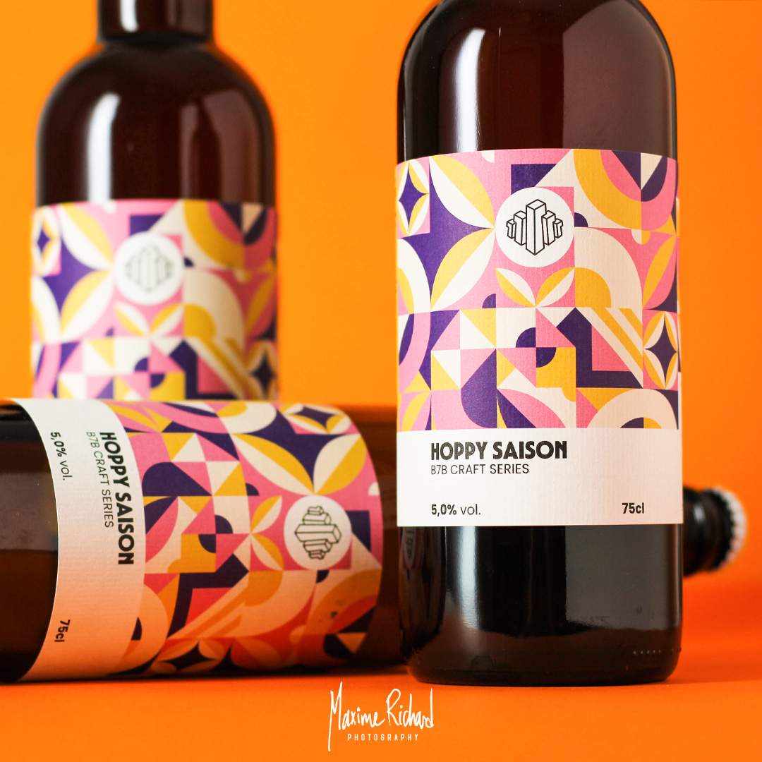 B7B Craft Series Hoppy Saison, Brasserie des 7 Bonnettes